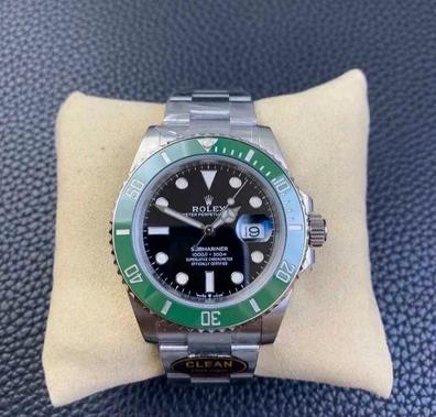 Réplica Rolex Submariner Dial negro Bisel de aluminio negro