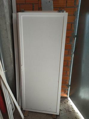 430€ puerta exterior en aluminio lacado blanco