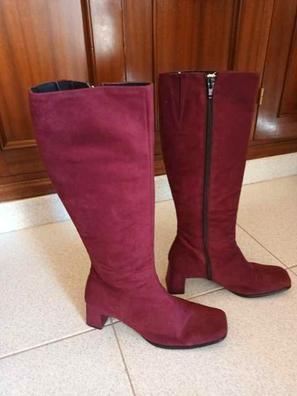 Botas mosqueteras granates hot sale