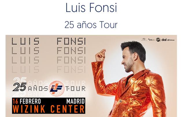 Milanuncios Vendo dos entradas concierto Luis Fonsi