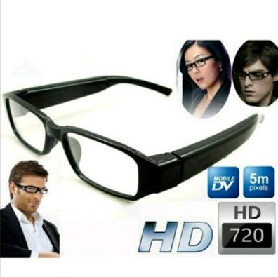 Cámara Espía oculta en gafas de sol mini-cámara indetectable HD . Cámara de  resolución HD 720 p con lente de