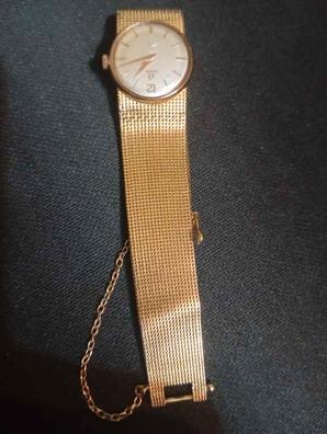 Cyma cymaflex oro 18k correa oro Relojes de mujer de segunda mano
