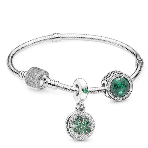 Milanuncios Pulsera Pandora Trebol baño