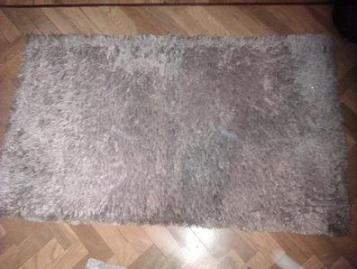 Alfombra Grande 200x250 Gris Plata, tonos de Rosa y Negro alfombra