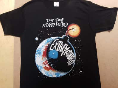 Camiseta extremoduro y complementos de segunda mano barata | Milanuncios