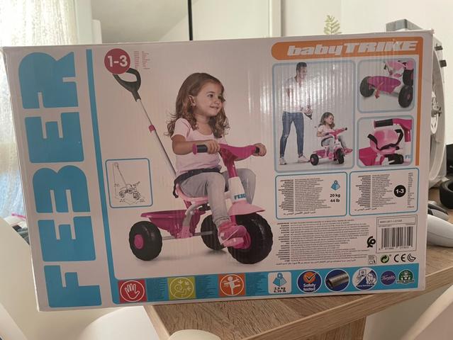 Triciclo cheap feber rosa