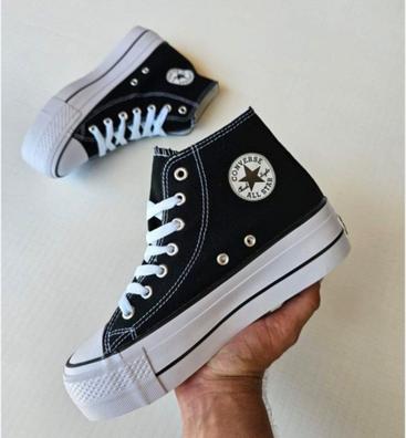 Converse plataforma Moda y complementos de segunda mano barata Milanuncios