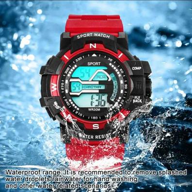 Relojes Para Hombre Militar 50 M Impermeable Deporte Cronómetro Alarma LED Reloj  Digital Hombres Reloj De Esfera Grande Para Hombre Relogio Masculino De  37,29 €