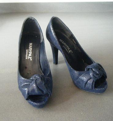 marypaz azul electrico Zapatos y calzado de mujer de mano barato | Milanuncios