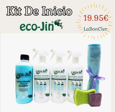 Kit de Inicio ECO-JIN Quitamanchas Higienizante Multiusos Aroma a