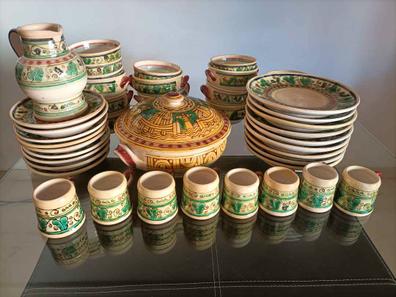 Vajilla ceramica artesanal de segunda mano Milanuncios