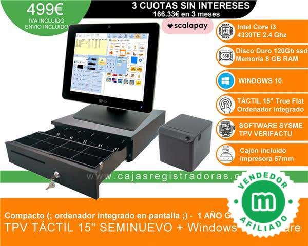 Milanuncios - TPV CON CARTA O MENU CONFIGURADOS