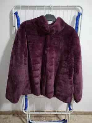 Abrigo pelo sintetico zapatos y moda de mujer de segunda mano |