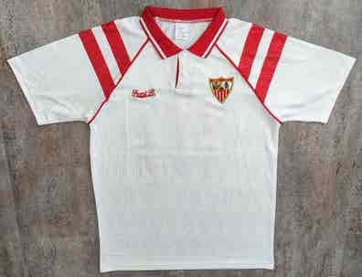 Maillot Officiel UEFA Cup Sevilla FC Joma – Taille XL – N°12 Kanouté
