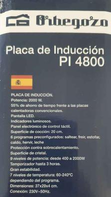 Placa Induccion Portatil Pi4800 Orbegozo 2000W