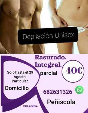 Depilación masculina a domicilio sale