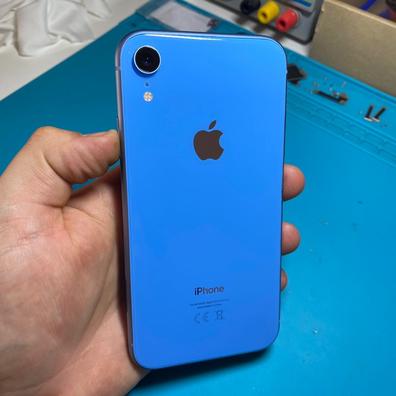 iPhone Xr-CHASIS-CARCASA COMPLETA SIN COMPONENTES-AZUL