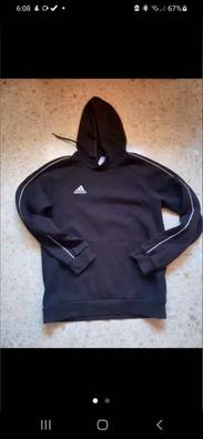 Adidas sudadera negra online hombre