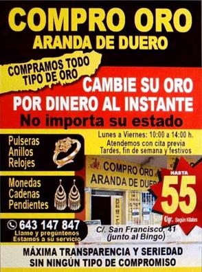 Compro Oro y Plata - Aranda de Duero