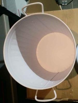 Papelera de Reciclaje Metalica Blanca 98 cm 4 Cajones Cubo de Basura  Contenedor de Cocina para