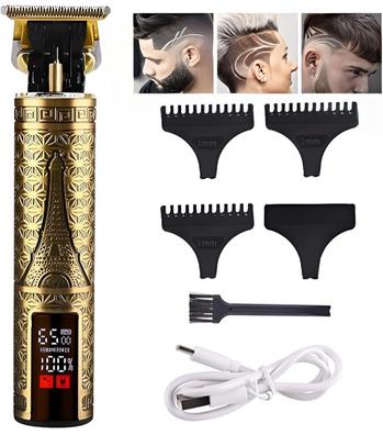 Maquina Cortar Pelo,Cortapelos Hombre Profesional, Carga Rápida USB  Inalámbrica Hombre Afeitadora Barba Hombre Maquina Pelar Hombre Recargable  4