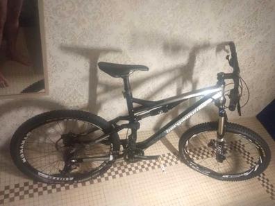 Bicicleta con amortiguador online trasero