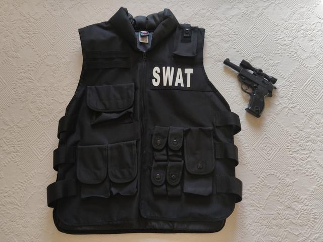 ballena Habitual Sucio Milanuncios - Disfraz de SWAT