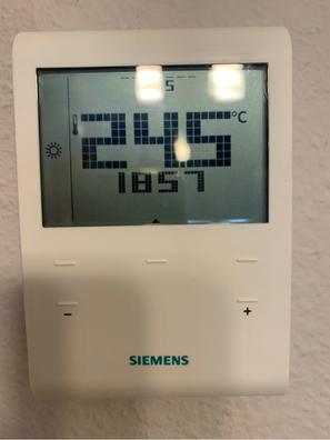 Termostato de salida LCD ABS inalámbrico programable controlador de  temperatura automático interruptor de enchufe, modo de calefacción y  refrigeración