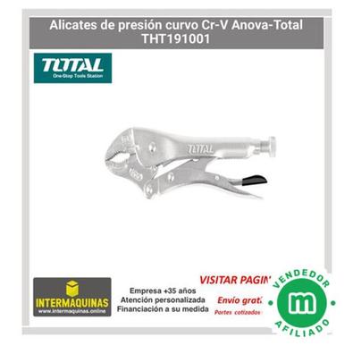 ALICATES DE PRESION CURVO 10 CR-V TOTAL - Distribuidor oficial Anova