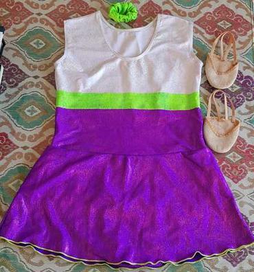 MAILLOT PATINAJE ARTISTICO NIÑA 9-10 AÑOS + MEDIAS de segunda mano por 140  EUR en Valencia en WALLAPOP