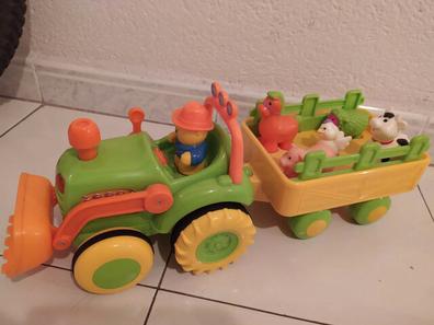 Pekecars Tractor Eléctrico para Niños Blow Truck 12V. Tractor Infantil con  Ruedas Caucho y Mando de Control Parental : : Juguetes y juegos