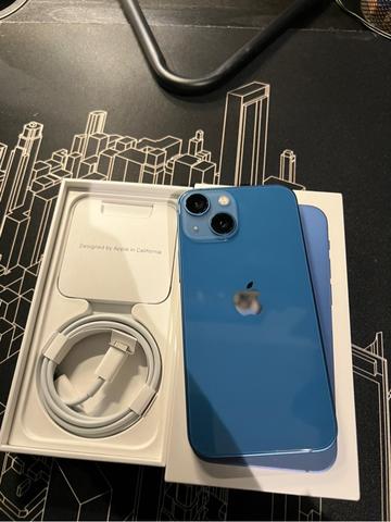 Milanuncios - iPhone 13 Mini azul 128gb como nuevo