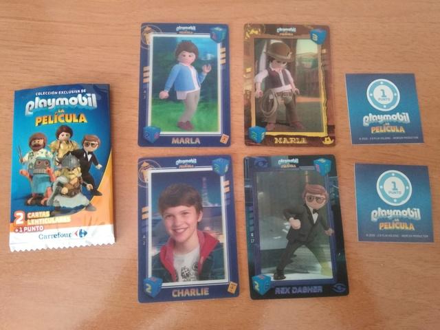 Coleccion cartas playmobil carrefour online