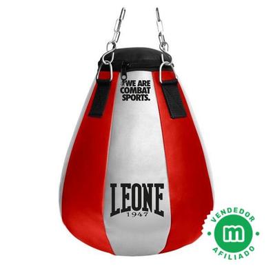 Saco de boxeo relleno de agua Leone 1947 premium 45 kg negro