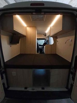 Somier cama fijo de aluminio y lamas 200x130 cm para caravanas,  autocaravanas y camper. - Ref. RTL102