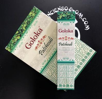 Goloka - Varillas de incienso (2 unidades, aroma natural, hecho a mano)