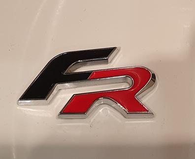 Emblema FR para trasero compatible con Seat rojo negro - Accesorios de alta  calidad para tu coche