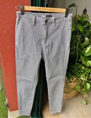 Push Up Stradivarius Pantalones Tiro Alto Vaqueros Push Up