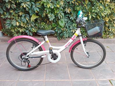 Bicicleta Infantil de Montaña Denbike First de 20 Blanca/Rosa