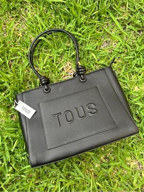 Mini Bolso Bolso Tous Charol Negro Tous Negro Bolsos De Segunda