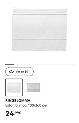 RINGBLOMMA estor, blanco/verde/rayas, 120x160 cm - IKEA