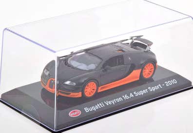 Bugatti Veyron 16.4 2005 #7 - Modèle 1:43 Panini - Neuf Dans Boîte