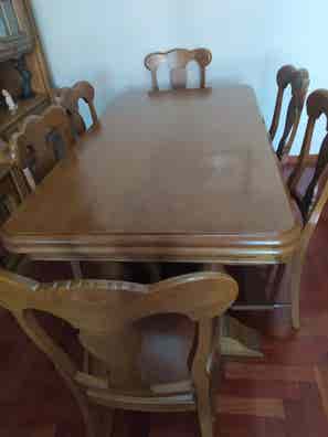 Mesa comedor 6 Muebles de segunda mano baratos | Milanuncios