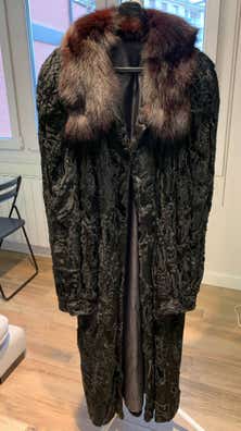 Abrigo de piel de astracan corte ingles Abrigos chaquetas de mujer de segunda mano barata |