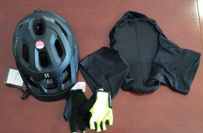 GUANTES DE CICLISMO CORTOS TRIBAN ROADR 500 NEGROS - Decathlon