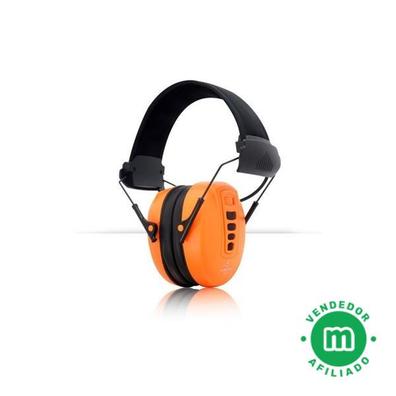 Casco Electrónico Caza-Tiro Deportivo Peltor Sporttac 26Db Carcasa Naranja  Verde