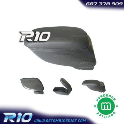 Asiento tractor universal c/apoyabrazos, suspension regulable, c/base  inclinable, pvc negro