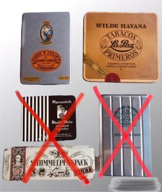 pitillera cigarrillos metalica antigua..retrato - Compra venta en  todocoleccion