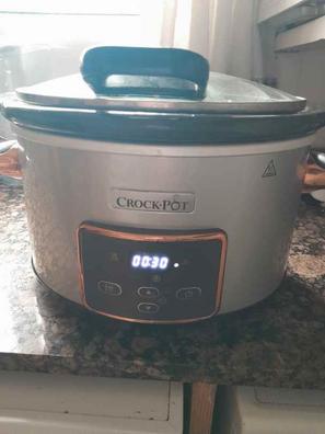 Crock-Pot Olla de cocción lenta digital gran capacidad, para preparar  multitud de recetas, 7,5 L