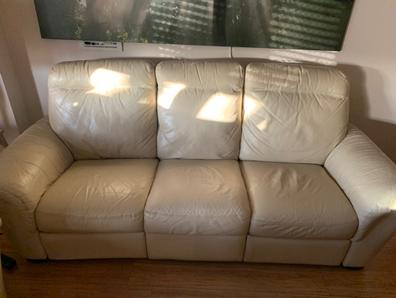 Sofa de piel koinor reclinable Sofás, sillones y sillas de segunda mano  baratos en Sevilla | Milanuncios